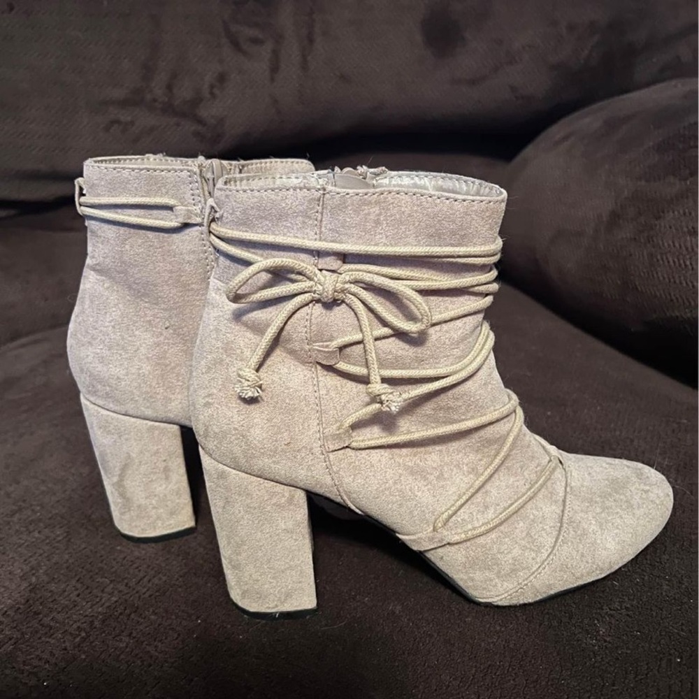 High Heel Boots Only Worn Once, Wrong Size - image 1